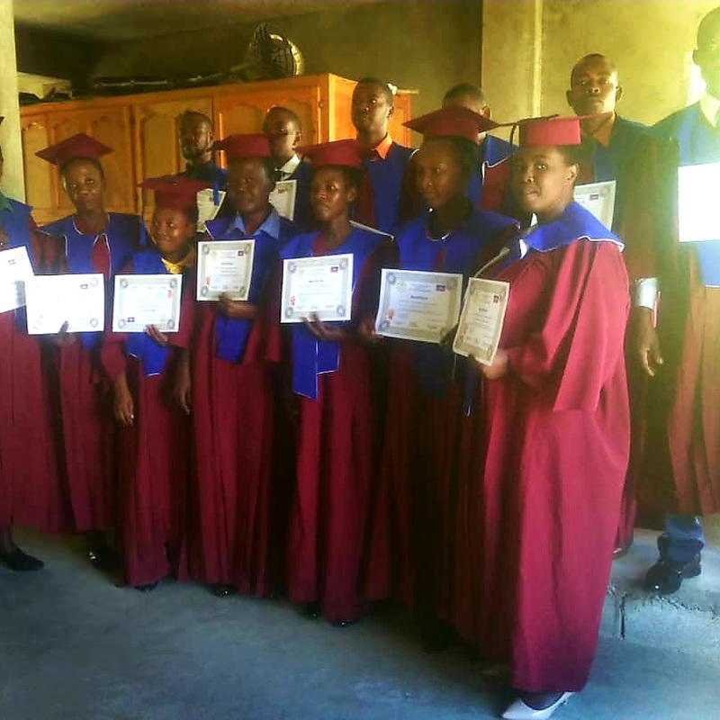 Aaron School Students graduation